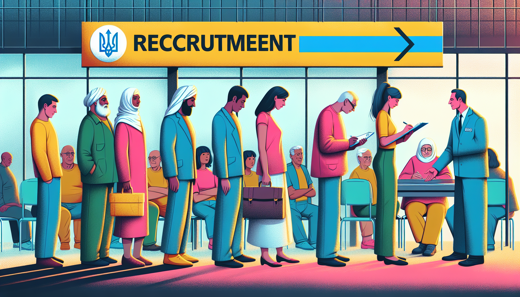 découvrez comment plus de 45 000 ukrainiens répondent à l'appel du devoir en se dirigeant vers les centres de recrutement militaire, dans un contexte de tensions croissantes et de mobilisation nationale.