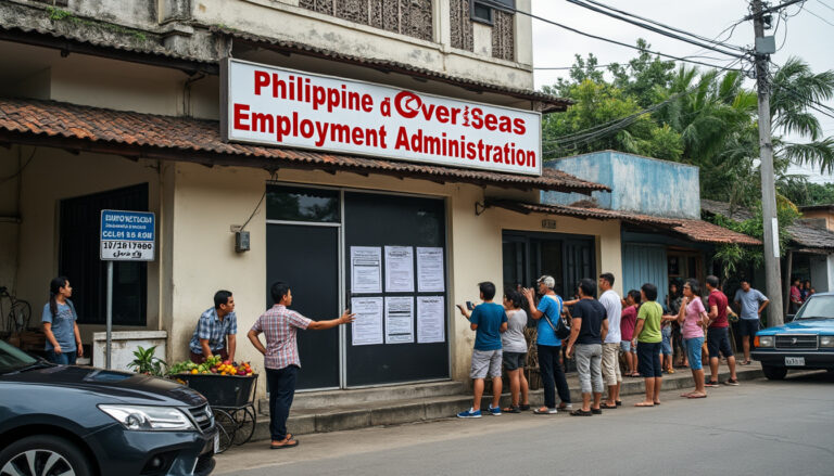 découvrez les détails de la fermeture d'une agence à san fernando, pampanga, suite à des accusations de recrutement illégal. informez-vous sur les enjeux juridiques et les conséquences de cette décision.