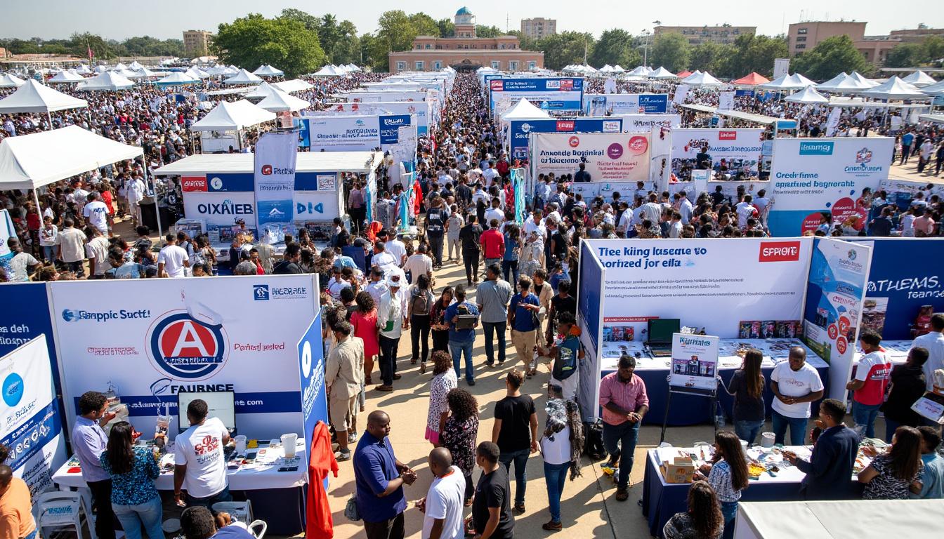 découvrez la première foire de l'emploi à abra, un événement incontournable offrant des opportunités professionnelles uniques. rencontrez des employeurs, explorez divers secteurs et boostez votre carrière grâce à des conseils et des ateliers adaptés à vos besoins. ne manquez pas cette chance de transformer votre avenir professionnel!